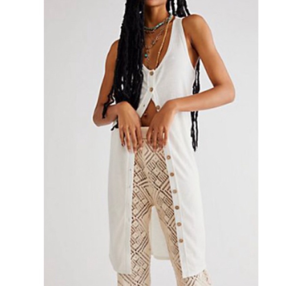 Free People Gia Long Vest